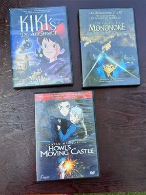 Hayao Miyazaki Ghibli Studio 3 Movie Collection Bundle
